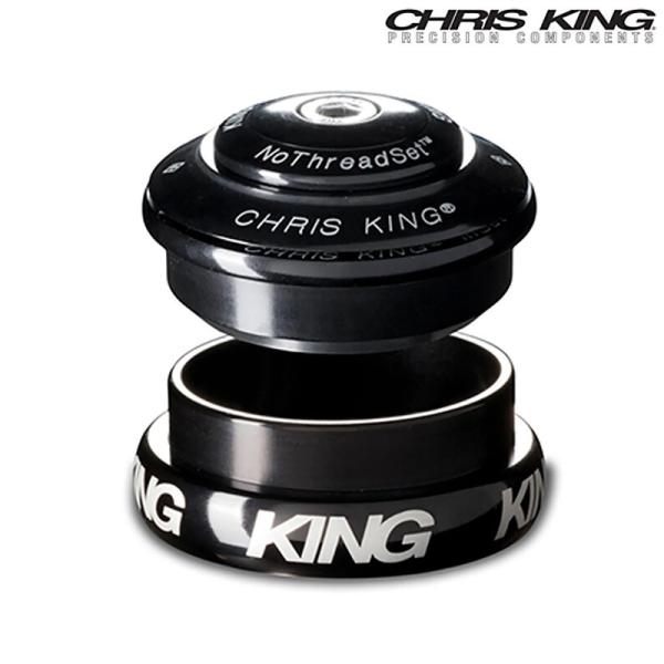 クリスキング INSET8 headset 1-1/8 1-1/4 44mm BLACK   CHR...