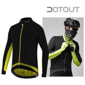 大感謝祭セール！ドットアウト LE MAILLOT JACKET （ルマロジャケット）BLACK/YELLOW【-5℃〜10℃対応】 A19M530 DOTOUT送料無料｜qbei