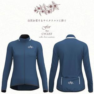 シーガー TRERIKSROSET BLUE WOMAN（トレリクスローセットブルー）レディースサイクルジャケット sigr送料無料｜qbei