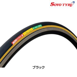 ソーヨータイヤ 30A-III TIME TRIAL （30A-3 タイムトライアル） 28”×18mm ブラック SOYO TYRE送料無料｜qbei