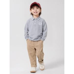 ポロシャツ 長袖 ベビー キッズ 子供 無地 ...の詳細画像2