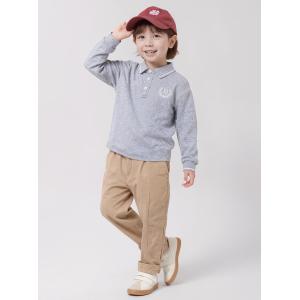 ポロシャツ 長袖 ベビー キッズ 子供 無地 ...の詳細画像3