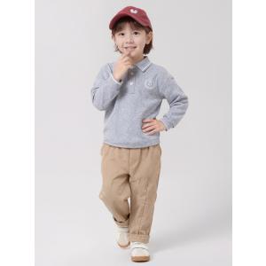 ポロシャツ 長袖 ベビー キッズ 子供 無地 ...の詳細画像4