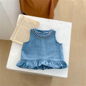 デニム セットアップ ロンパース ベビー服 キ...の詳細画像5