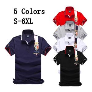 ポロシャツ メンズ 半袖 POLO tシャツ カットソー 胸刺繍 プリント ゴルフウェア トップス カジュアルシャツ メンズファッション 春 夏 おしゃれ 父の日