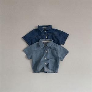 ベビー服 セットアップ デニム 半袖 上下セッ...の詳細画像4