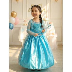 プリンセスドレス 子供 キッズ 雪の女王 エル...の詳細画像5