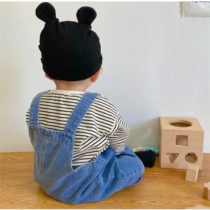 デニムサロペット デニムロンパース ベビー服 ...の詳細画像3