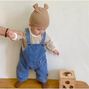 デニムサロペット デニムロンパース ベビー服 ...の詳細画像4