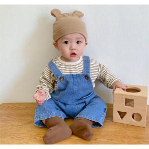 デニムサロペット デニムロンパース ベビー服 ...の詳細画像5