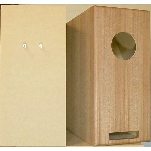 (1ペア)FOSTEX FE103NV,FF105WK兼用 20L ZWBR ダブルバスレフ