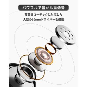 【タイムセール】ワイヤレスイヤホン 耳掛け式イ...の詳細画像5