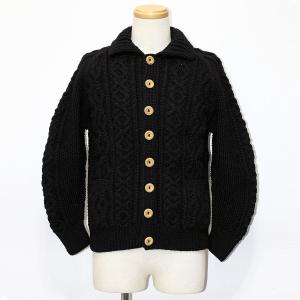 INVERALLAN（インバーアラン） 長袖ニットカーディガン ARAN LUMBER