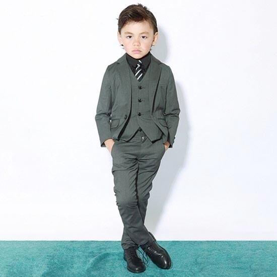 50％OFF 入学式 男の子 スーツ 子供服 120 ドレステーラード 上下2点セット ジェネレータ...
