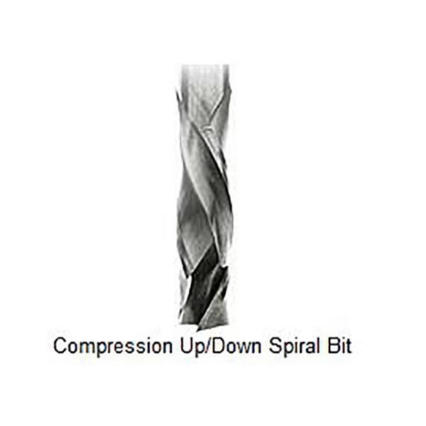 MLCS #7425 Compression Up / Down Router Bits - アップ...
