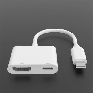 iPhone hdmi 変換アダプタ 給電不要...の詳細画像2