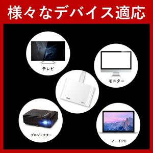 iPhone hdmi 変換アダプタ 給電不要...の詳細画像4