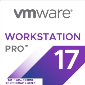 VMware Workstation 17 Pro 永続 1PC 日本語版 [ダウンロード版] 永久ライセンス パーソナル デスクトップの仮想化｜qiubi