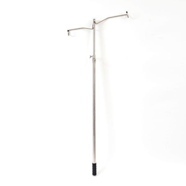 パイルドライバー ランタンスタンド (ダブルタイプ) ハンマー式 ランタンフック 専用ケース 先端保...