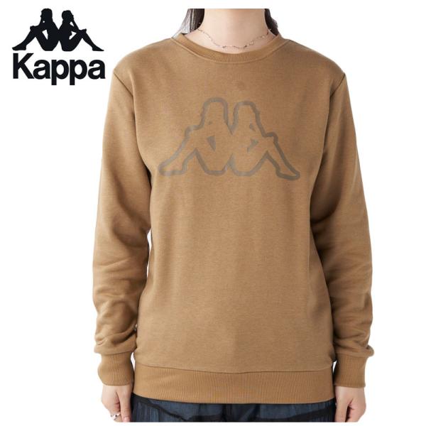 KAPPA カッパ レディース クルーネックスェット 245660 245-660 トップス トレー...