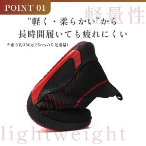 スニーカー メンズ 厚底 白 黒 おしゃれ き...の詳細画像3