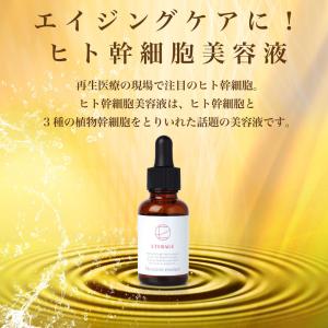 ヒト幹細胞 美容液 EGF グロースファクター ナイアシンアミド ETERAGE モイスチャーエッセンス 30ml 日本製