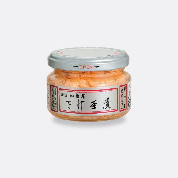 新潟加島屋 加島屋 さけ茶漬 90g 小瓶 クール便 鮭 茶漬け キングサーモン おにぎり 具材