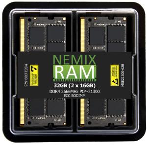 32GB DDR4-2666 ECC SODIMM RAM