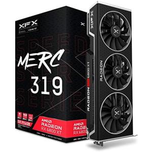 XFX Speedster MERC319 AMD Radeon RX 6800 XT CORE Gaming Graphics Card with 16GB GDDR6 HDMI 3xDP RX-68XTALFD9