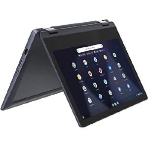 Lenovo Flex 3 11" 2-in-1 IPS Touchscreen Chromebook Laptop, MediaTek MT8183, 4GB Memory, 128GB Storage(64GB eMMC Plus 64GB Card), WiFi 6, Bluetooth, W