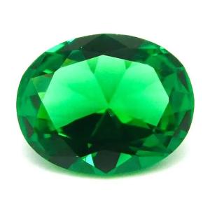 nano エメラルド　1.0cm 合成宝石　人工宝石　ルース　2.1ct