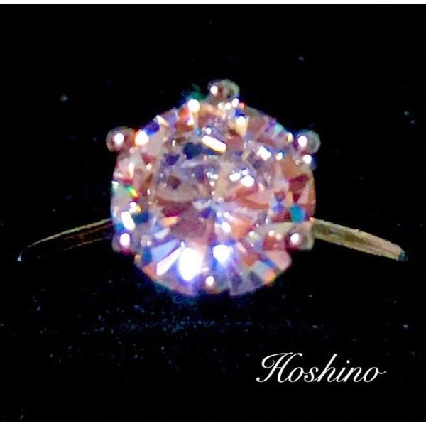 sona ダイヤモンド　18kホワイトゴールドコーティング　リング　プラチナ