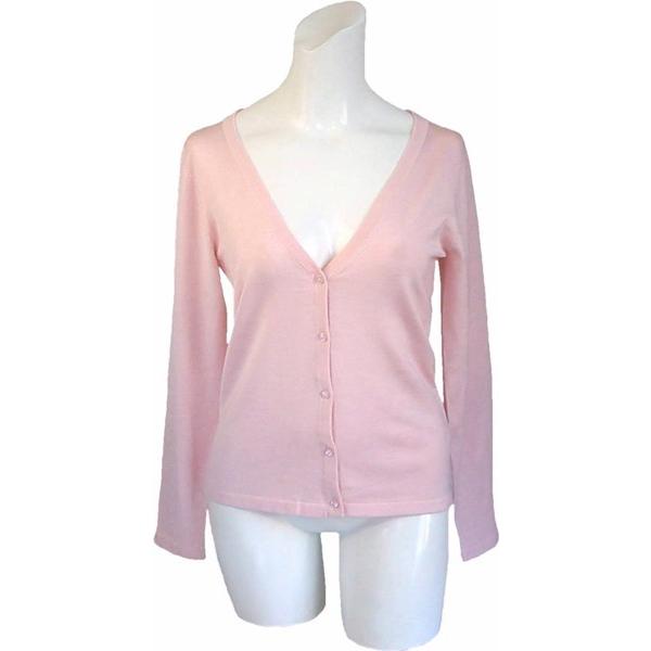 【アウトレット４０％OFF（予備ボタンなし、内タグなしのため）】100％シルク　カーディガン（アプリ...