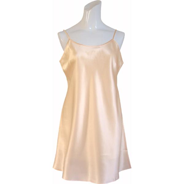 100％シルク　スリップ（ピンク）