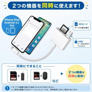 3in1 マルチカードリーダー SDカードリー...の詳細画像3