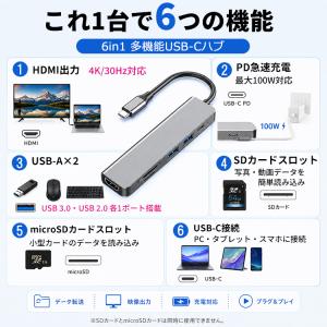 【6in1多機種対応】SDカードリーダー iP...の詳細画像3