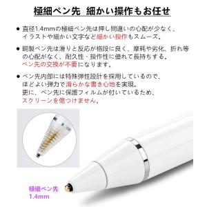 多機種対応 タッチペン iPad ペンシル i...の詳細画像5