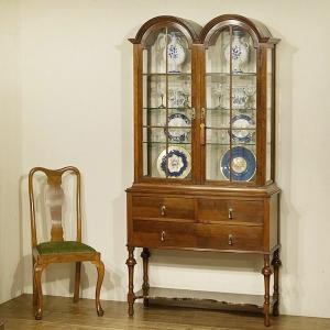 英国イギリスアンティーク家具 1890年代ヴィクトリアン ディスプレイ