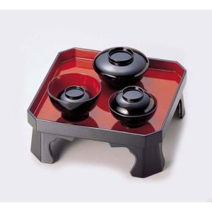 越前塗 うさぎの箱膳 お喰い初めセット 黒 1組 : 漆器久太郎 - 通販 