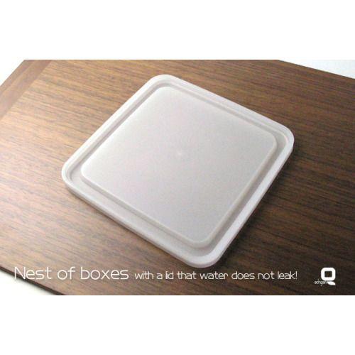 密閉蓋付き重箱 シンプルスクエア用密閉蓋単品