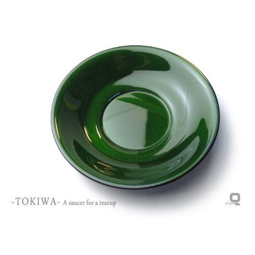 茶托 常磐緑