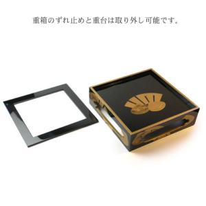 重箱 源氏貝 高台付五段重箱の詳細画像5