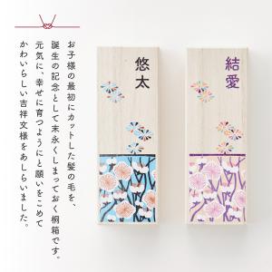 産毛ケース おしゃれな和柄 胎毛 名入れ無料 ...の詳細画像1