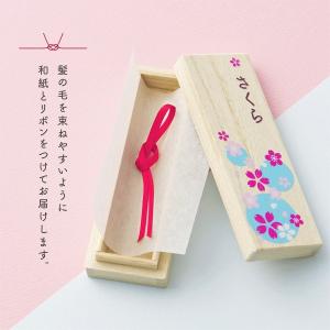 誕生月 産毛ケース おしゃれな和柄 胎毛 名入...の詳細画像3