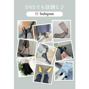 着圧ソックス 綿 ベージュ 大きいサイズ 着圧...の詳細画像4