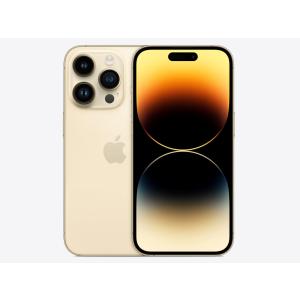 「新品 未開封品 」SIMフリー iPhone14 Pro 128GB Gold ゴールド※赤ロム保証 [メーカー保証付き][JAN:4549995363081][MQ073J/A][14pro-128gb-gold-0]