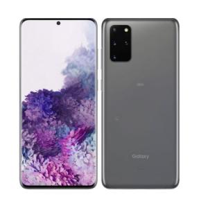 「新品 未使用品 白ロム」SIMフリー Galaxy S20+ 5G SCG02 コスミック グレー ※赤ロム保証 [Galaxy][auからSIMロック解除済]｜quality-shop