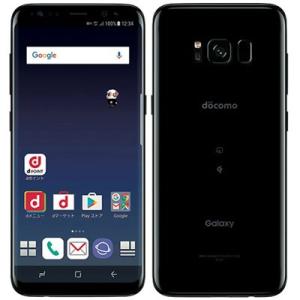 「新品 未使用品 白ロム」 SIMフリー docomo Galaxy S8 SC-02J Midnight Black ミッドナイトブラック [ docomo SIMロック解除 ][サムソン/Samsung]