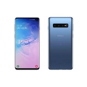 「新品 未使用品 白ロム」SIMフリー Galaxy S10 scv41　青 ※赤ロム保証[サムソン/Samsung][auからSIMロック解除]