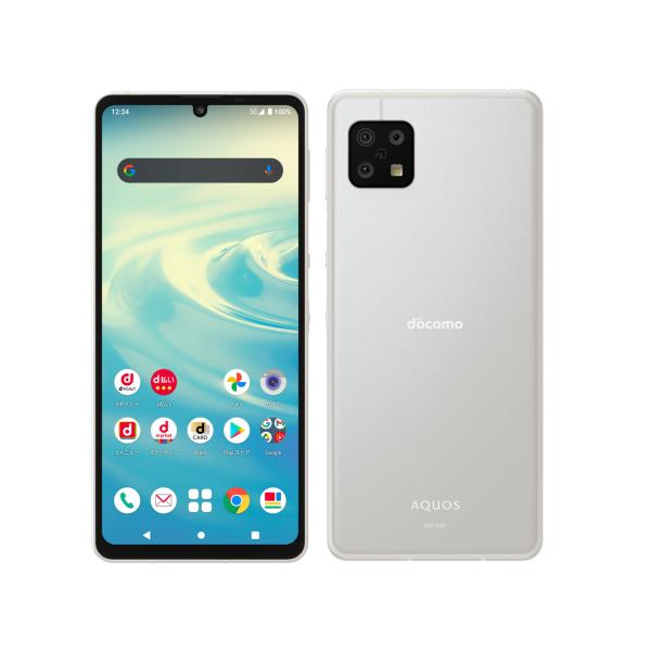 「新品 未使用品 白ロム」SIMフリー AQUOS sense6 SH-54B Silver シルバ...